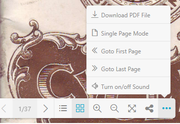 view of display options